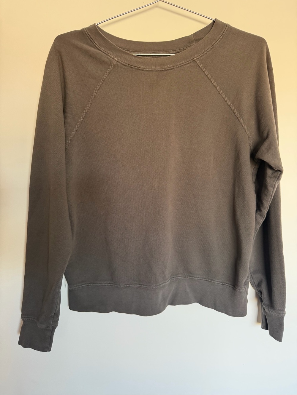 MATE the Label Relaxed Crewneck Sweatshirt - grey